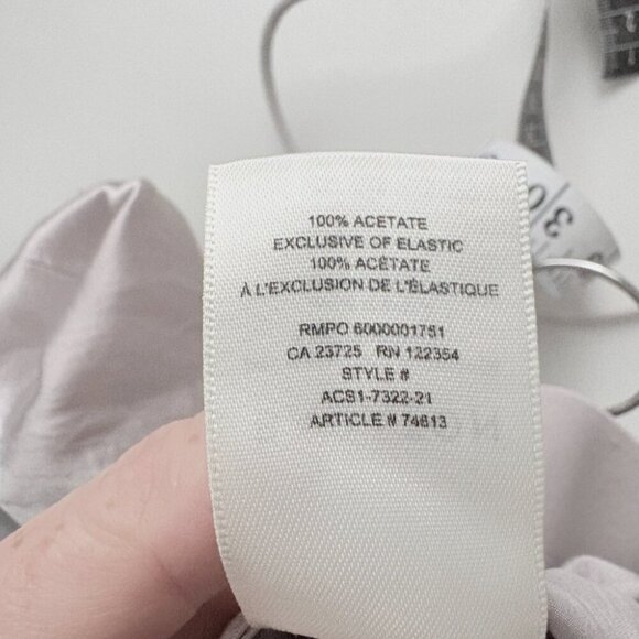 Aritzia Babaton Slip Mini Skirt Munroe Mauve Size 10 - Picture 7 of 8